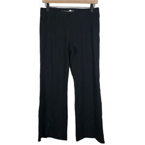 Betabrand Black Classic Dress Yoga Boot Cut Pants W0104-BK Medium Petite